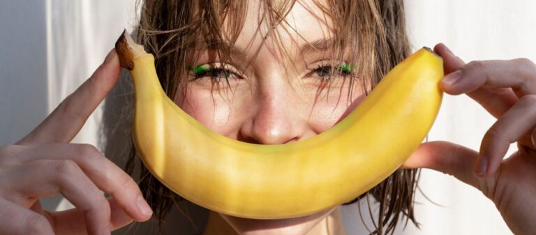banana para reflejar problemas de erección
